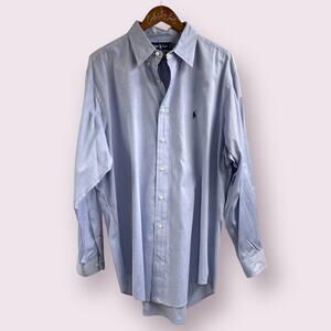 Polo Ralph Lauren Long Sleeve Yarmouth 100% Oxford Cotton 17 34/35